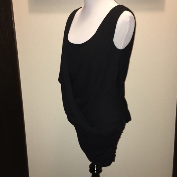 NWT BCBGMAXAZARIA McKenna One-Shoulder Drape Dress, S - Picture 2 of 8
